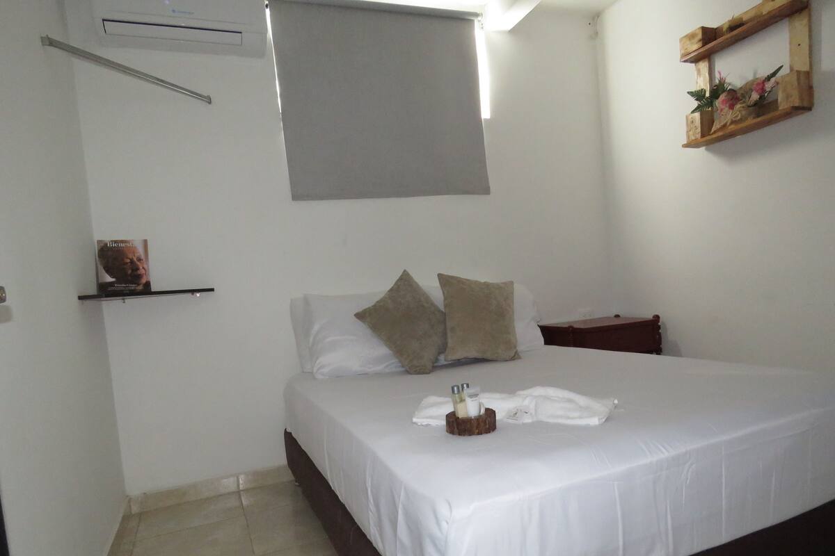 2 bedrooms, premium bedding, individually decorated