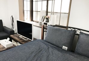 1 habitación, sábanas de algodón egipcio y ropa de cama de alta calidad 