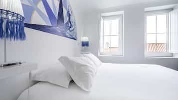 1 habitación, tabla de planchar con plancha, wifi gratis y ropa de cama