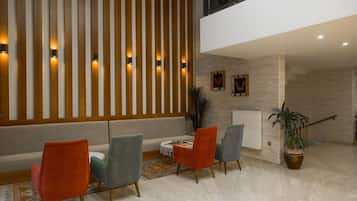 Sala de estar en el lobby