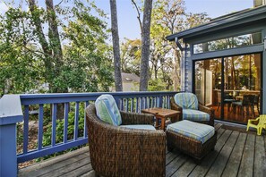 Terrace/patio - Sunset Rentals | Gloucester 79 (Hilton Head Island)