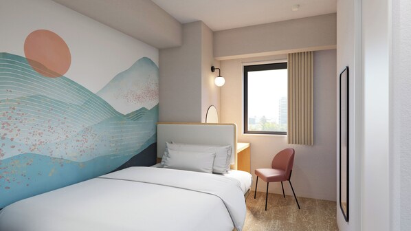 Kamer, 1 eenpersoonsbed (Cosy) | Gratis kabelinternet