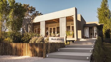 Fassade der Unterkunft