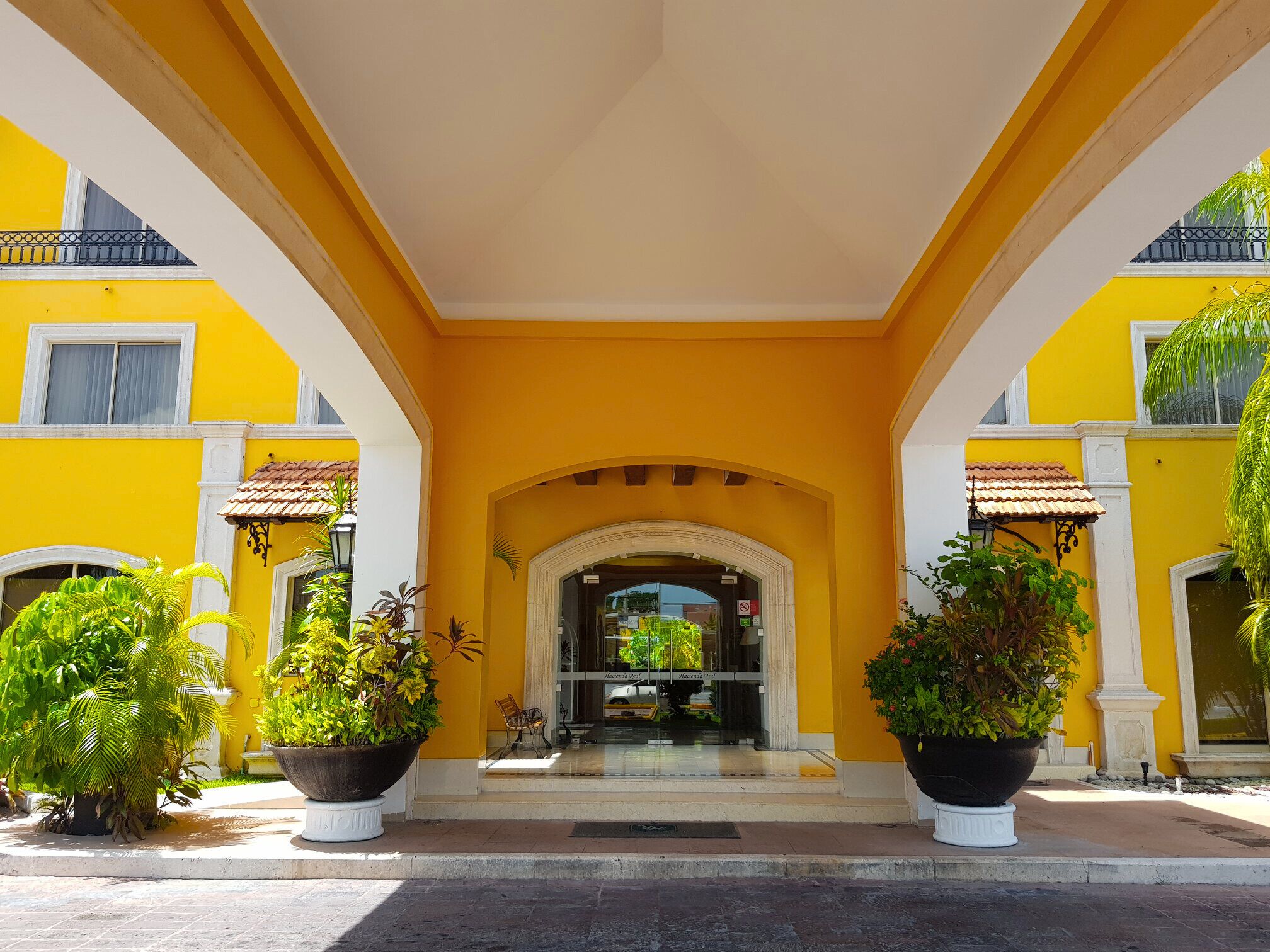Fachada de la propiedad