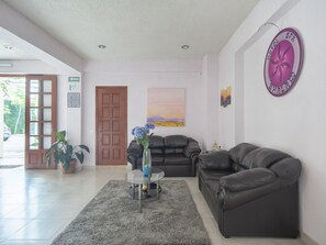 Sala de estar en el lobby