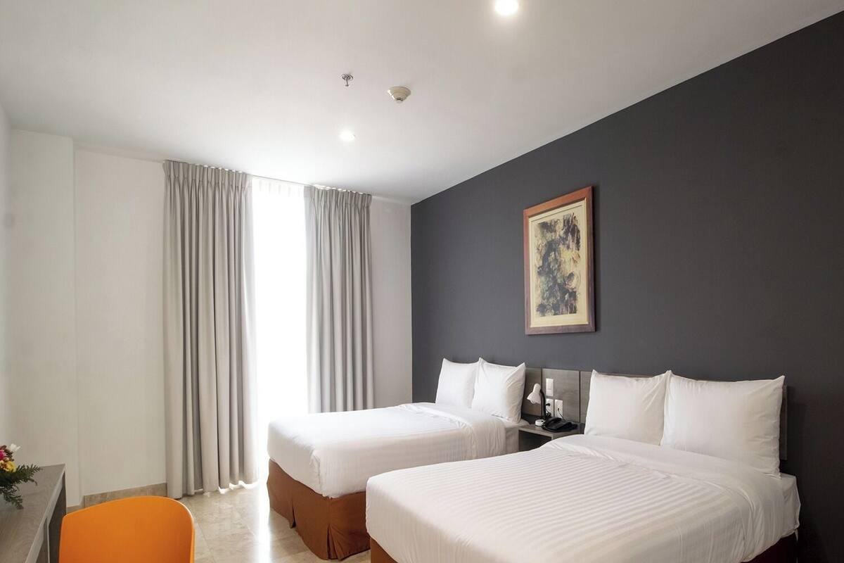 Habitación estándar, no fumadores | Cunas gratuitas, wifi gratis, ropa de cama