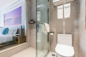 Bathroom - Peng Ke Boutique Hotel (Shenzhen Baoneng Center Sungang Subway Station Branch) (Shenzhen)
