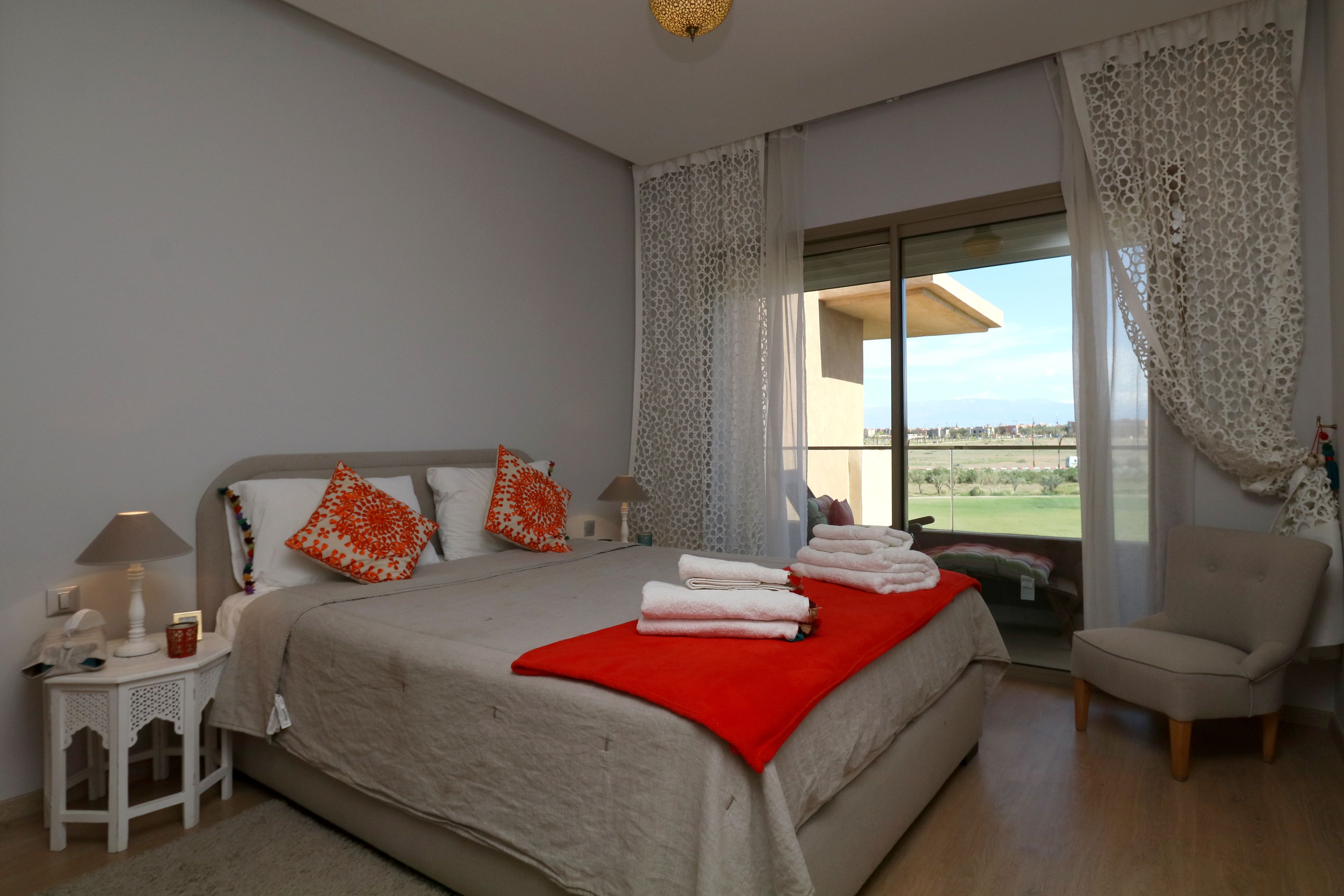 Apartamento, 2 habitaciones, no fumadores | 2 dormitorios, ropa de cama de alta calidad, cortinas opacas