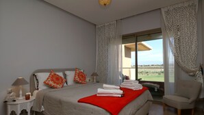 Apartment, 2 Bedrooms, Non Smoking | 2 bedrooms, premium bedding, blackout curtains, soundproofing - Golf City Av Med IV (Marrakech)