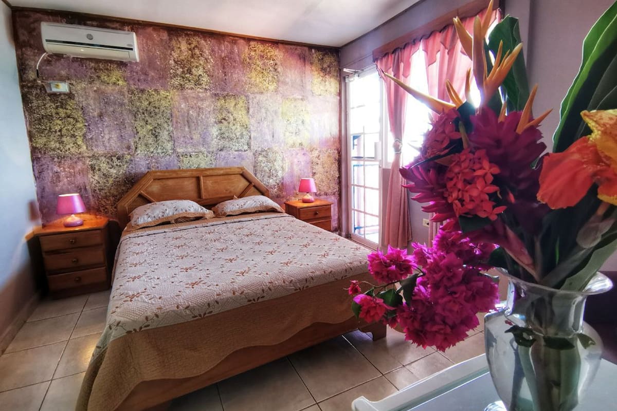 Habitación con 1 cama matrimonial o 2 individuales | Wifi gratis y ropa de cama