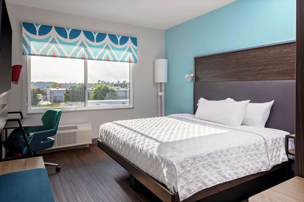 in-room safe, desk, blackout curtains, iron/ironing board