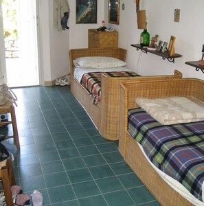 2 bedrooms, iron/ironing board