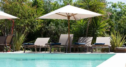 Upea Provencal Villa 8-10 henkilöä, oma lämmitetty uima-allas ja meri