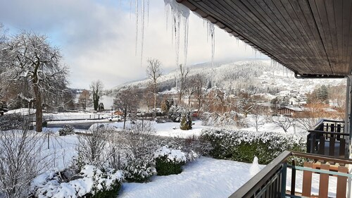 Appart 100 m² Innenstadt in Garten 2 ha 300 m vom See entfernt (Garten & Seeblick)