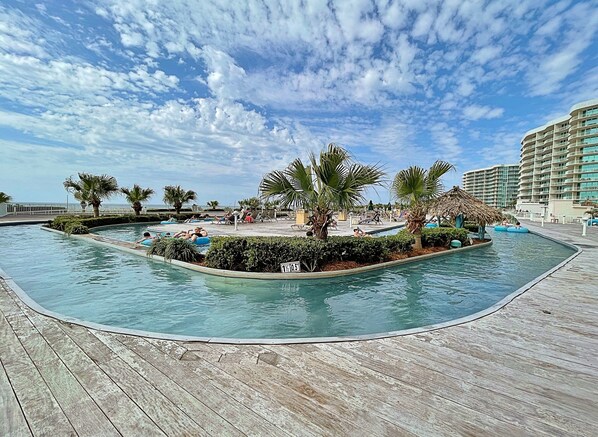 Indoor pool, outdoor pool