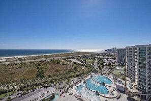 Indoor pool, outdoor pool