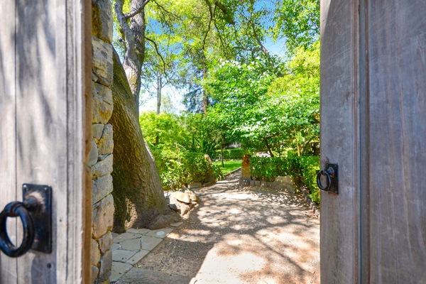 Entrance to property