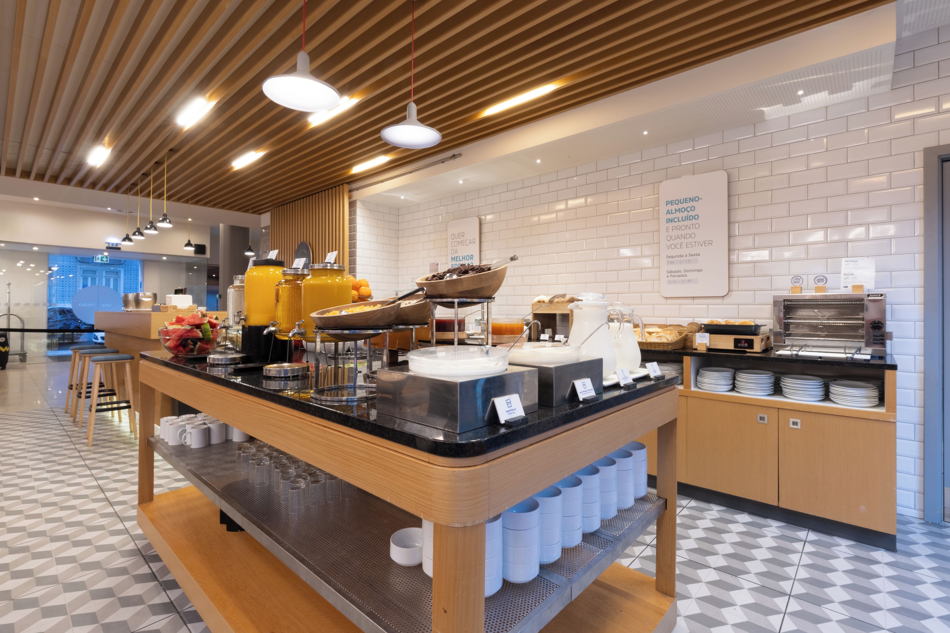 Breakfast buffet