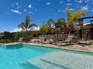 Outdoor pool - Rancho Cien Piedras (Valle de Guadalupe)