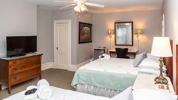 Standard Double Room, 2 Queen Beds (Room 3 or 7) | Premium bedding, pillowtop beds, desk, free WiFi