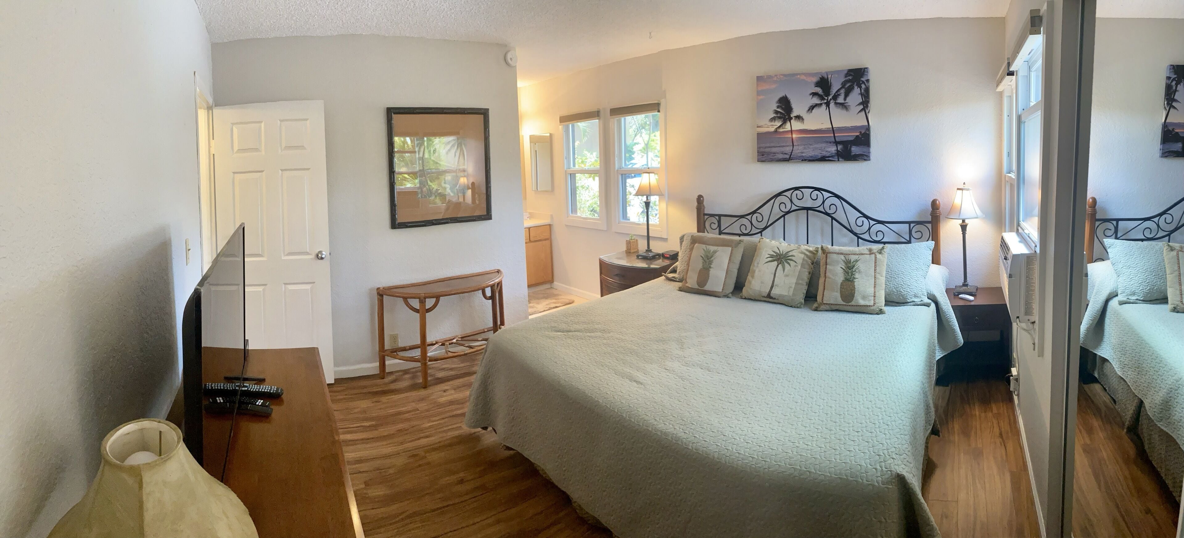 2 bedrooms, iron/ironing board, free WiFi, bed sheets