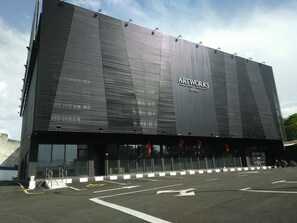 Mặt tiền nơi lưu trú