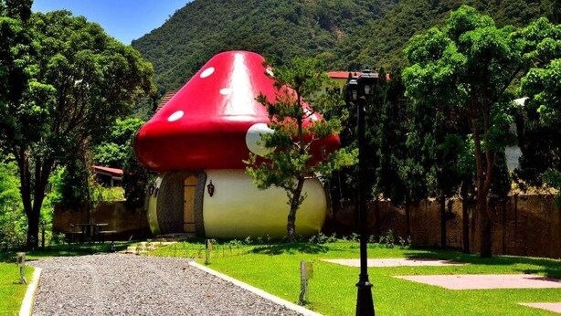 Building design - mushroomhillcamping (Puli)