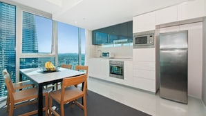 Deluxe Apartment, Multiple Beds, Accessible, Beach View | Living area - Two Bed Ocean 43 level Orchid Residence (Surfers Paradise)