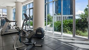 Fitness facility - Two Bed Ocean 43 level Orchid Residence (Surfers Paradise)