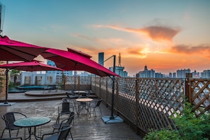 Terrace/patio - Jinjiang Metropolo Hotel - Xuzhou Train Station Chudu (Xuzhou)