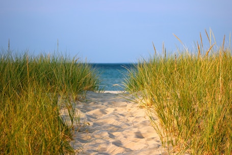 Beach nearby, sun loungers, beach towels. Immaculate home, perfect for 1 or 2 couples, close to Sleeping Bear Dunes.