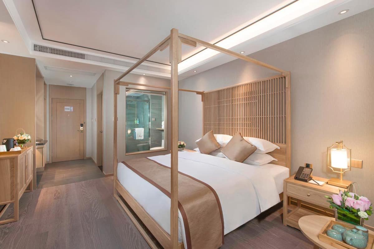 signature double room | desk, blackout curtains, free wifi, bed sheets