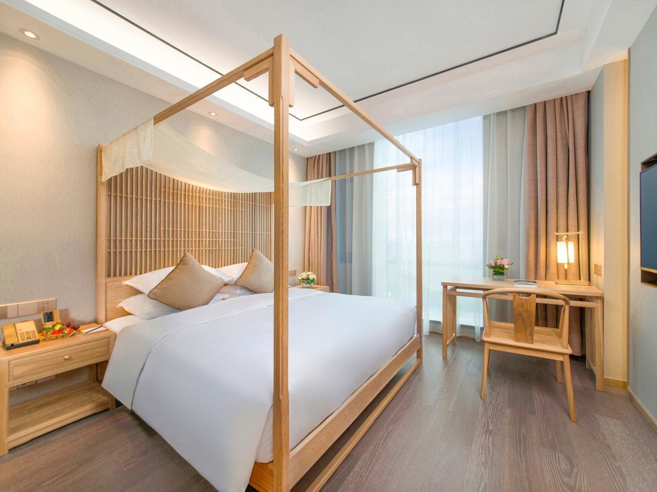 ห้องเอลีทดับเบิล | โต๊ะทำงาน, ผ้าม่านกันแสง, Wi-Fi ฟรี, ผ้าปูที่นอน