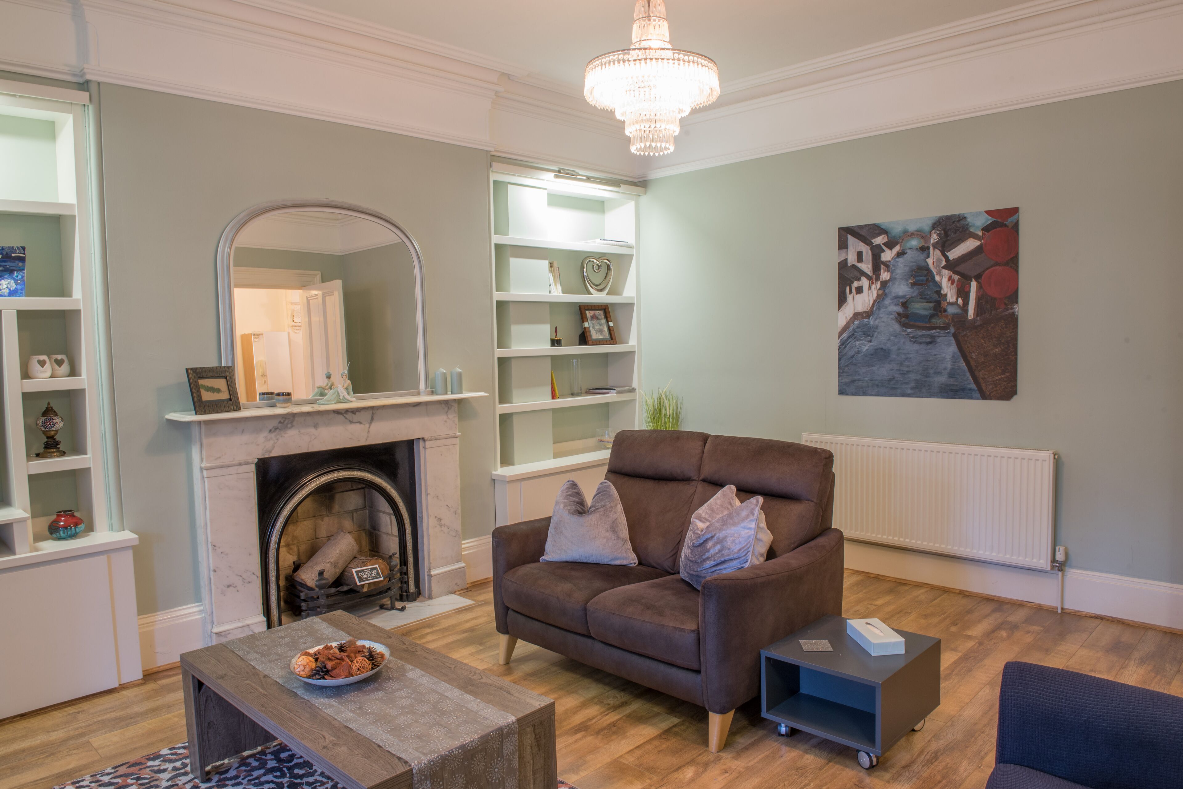 City Apartment, 2 Bedrooms, 2 Bathrooms | Living area | 42-inch flat-screen TV with digital channels, TV