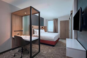 In-room safe, desk, laptop workspace, iron/ironing board - SpringHill Suites by Marriott Denver West/Golden (Golden)
