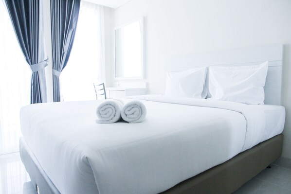 Wifi gratis y ropa de cama