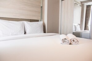 Kamar | Wi-Fi gratis dan seprai linen