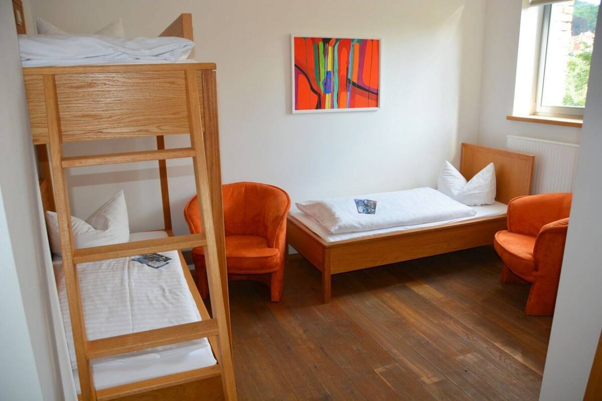 Hypo-allergenic bedding available, soundproofing, iron/ironing board