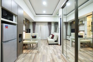 Living room - Affordable 2BR Casa De Parco BSD Apartment (Pagedangan)