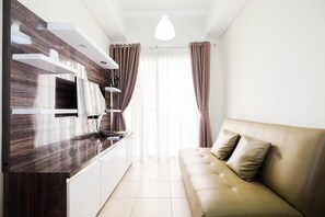 Room | Living room - Elegant and Spacious 1BR Saveria Apartment near ICE BSD (Pagedangan)