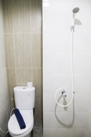 Bathroom shower - Nice Furnished Studio Apartment @ Grand Dhika City (Bekasi)