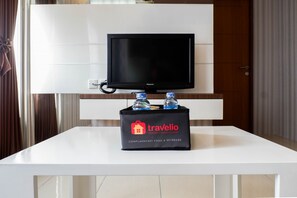 Room amenity - Cozy 2BR Apartment with City View at Pavilion Permata (Surabaya)