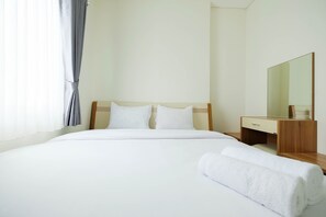 Kamar | Meja kerja, Wi-Fi gratis, dan seprai linen