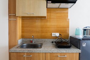 客房 | 私人简易厨房 | 冰箱、炉灶、电热水壶、电饭煲