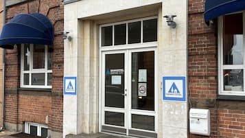 Majoituspaikan julkisivu