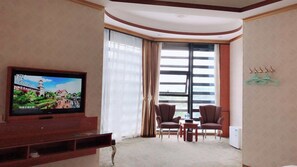 Luxury Twin Room | Desk, free WiFi, bed sheets - Guangzhou Mei Ling Hotel (Guangzhou)