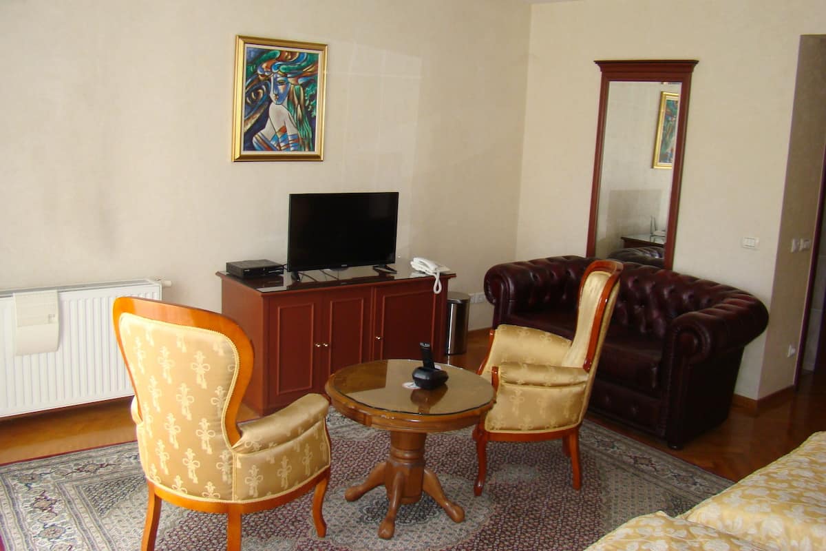 Business Twin kamer, balkon (Agava) | Een minibar, een kluis op de kamer, geluiddichte muren