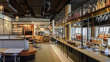 Daily buffet breakfast (EUR 18 per person)