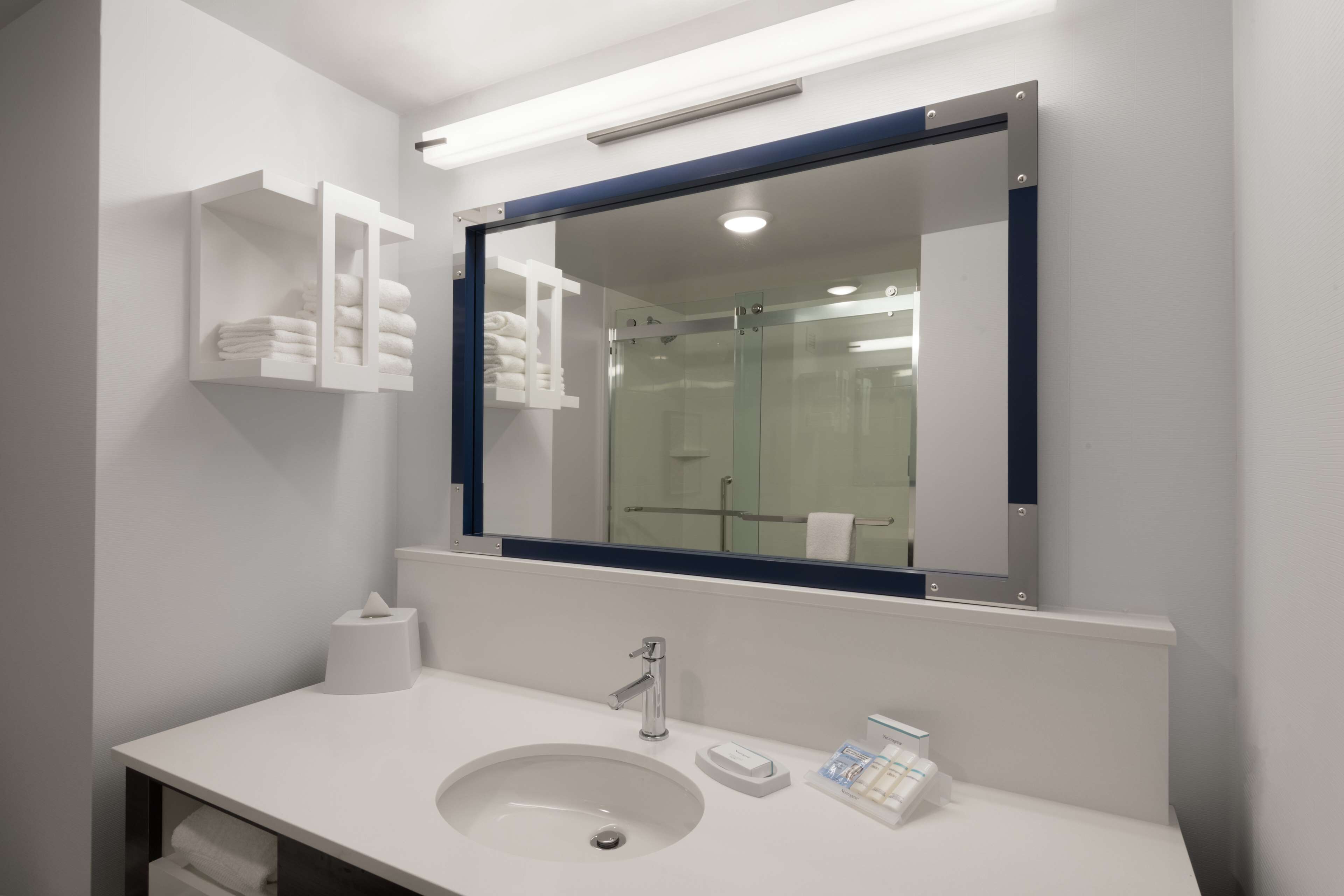 free toiletries, hair dryer, towels, soap