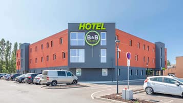 Voorkant van accommodatie